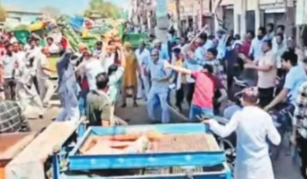 सरसों के बिल को लेकर दो गुट भिड़े, एक घायल