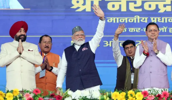 प्रधानमंत्री मोदी ने दिल्ली-देहरादून एक्सप्रेसवे का किया उद्घाटन