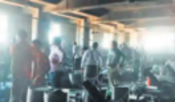 बासनी इंडस्ट्रियल एरिया की स्टील फैक्ट्री में लगी आग