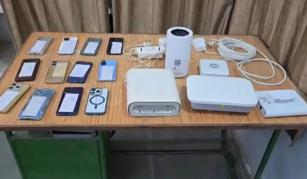 38 साइबर ठग गिरफ्तार, 10 करोड़ रुपए ठगे