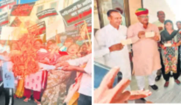 नारी सम्मान के मुद्दे पर भाजपा व कांग्रेस की अलग-अलग रणनीति