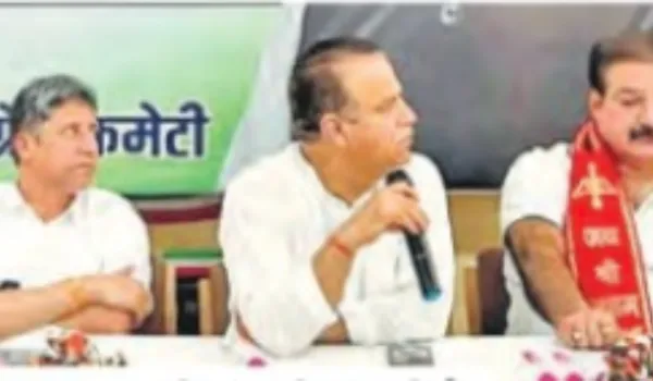 पंचायत चुनाव जल्द नहीं करवाए तो सड़कों पर उतरेगी कांग्रेस