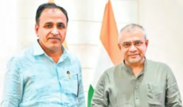 रेल मंत्री से मिले सांसद उम्मेदाराम