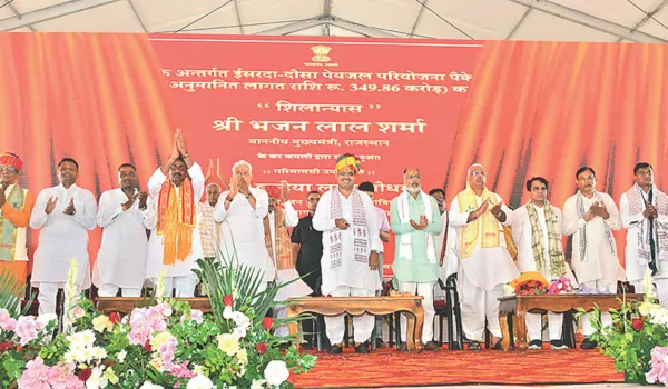 छह लाख लोगों की प्यास बुझाएगी ईसरदा-दौसा पेयजल योजना: CM