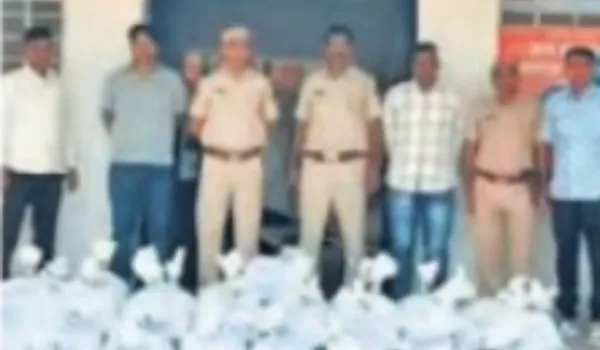 कोटा में 1.66 करोड़ रुपए का गांजा पकड़ा