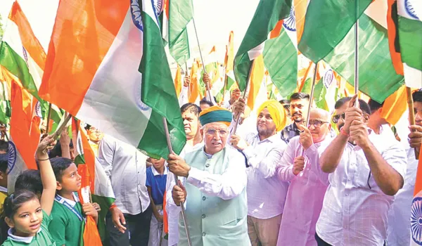 स्वाभिमान और बलिदान की पहचान है 'तिरंगा'