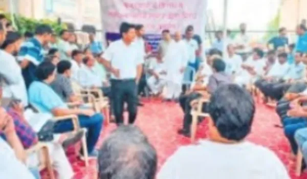 कुकरखेड़ा मंडी में सकल व्यापारिक समाज ने किया अनिश्चितकाल के लिए व्यापार बंद