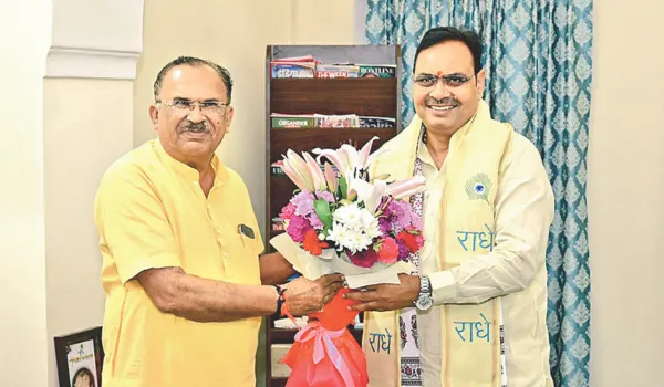 विधानसभा अध्यक्ष देवनानी से मिले सीएम भजनलाल शर्मा