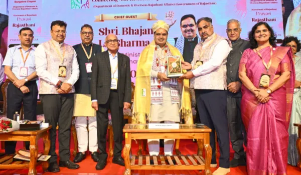 प्रवासी राजस्थानियों से बोले सीएम- 'पधारो म्हारे देस'... हजारों मील दूर मायड़ भाषा में बंधे दिल