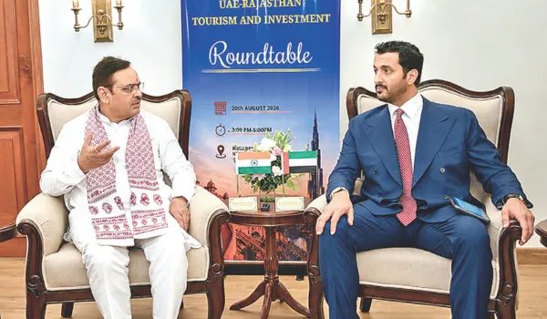 CM का UAE को न्योता... बोले- राजस्थान में निवेश पर सरकार देगी हर संभव सहयोग