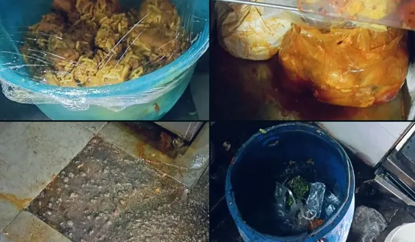बेकरी पर खाद्य सुरक्षा विभाग का छापा... गंदगी में बन रहे थे फूड आइटम, किए सीज