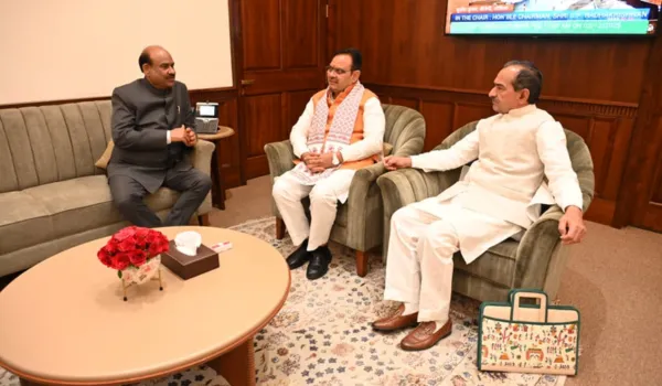 मुख्यमंत्री भजनलाल ने बिरला समेत कई केंद्रीय मंत्रियों से की मुलाकात