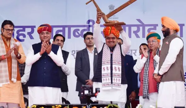 हम शेखावाटी तक लाएंगे यमुना और कांग्रेस को पिलाएंगे पानी