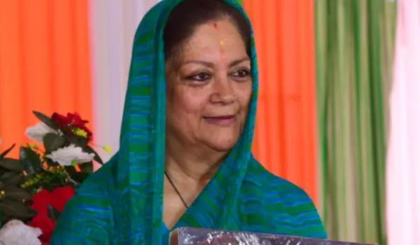 जात-पात में न बांटें, सबको साथ लेकर चलें: वसुंधरा