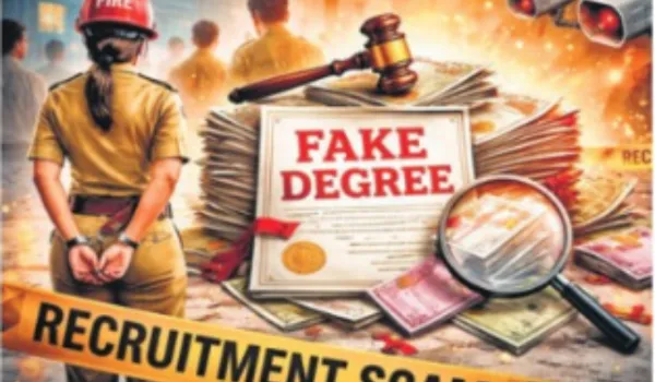 फर्जी डिग्री से फायर अफसर बनने वाली महिला गिरफ्तार