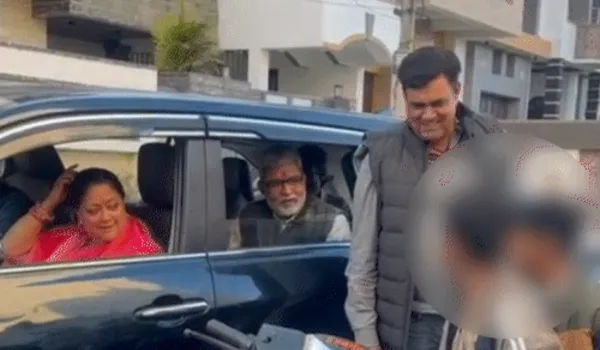 वसुंधरा ने गाड़ी रुकवाकर पूछा, 'हेलमेट कहां है?'