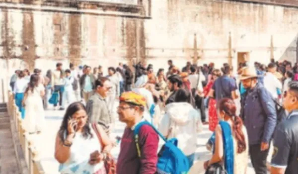 जयपुर पर्यटकों से आबाद... लेकिन इंतजाम शून्य