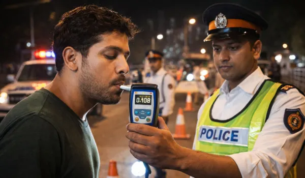 ड्रिंक एंड ड्राइव रोकने पर पुलिस का फोकस