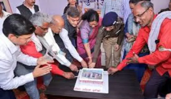 दुर्गापुरा रेलवे स्टेशन पर मनाया स्टेशन महोत्सव