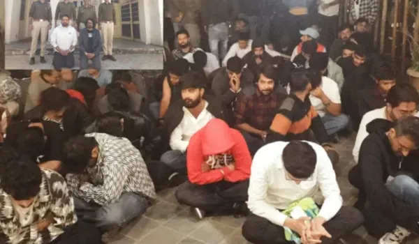 हाईवे पर रेव पार्टी... पुलिस की रेड, 150 नशेड़ियों को पकड़ा