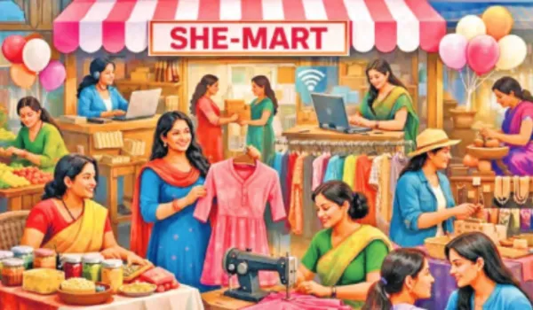 आगे बढ़ेगी 'लखपति दीदी योजना' शी मार्ट होंगे स्थापित