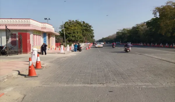 स्टेच्यू सर्किल से विधानसभा टी-पॉइंट तक नो पार्किंग