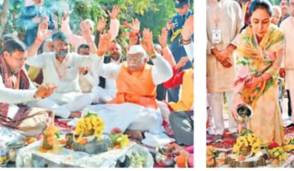 'शिवोऽहम् 2026' का शुभारंभः राज्यपाल ने 108 शिवलिंगों पर किया रुद्राभिषेक