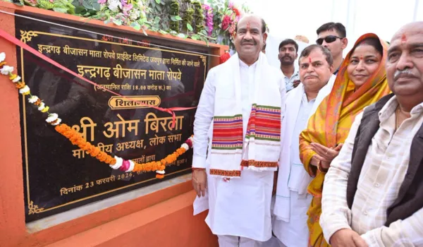 रोप-वे से बुजुर्गों व दिव्यांगों को मिलेगी राहत: बिरला