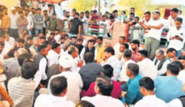 आरोपी गिरफ्तार, लिखित आश्वासन के बाद धरना समाप्त