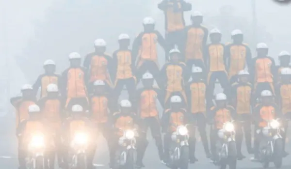 हाड़ कंपा देने वाली सर्दी में भी जवानों का जोश बुलंद