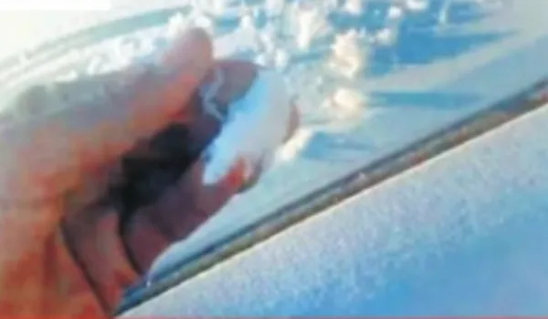 सीजन में पहली बार पारा माइनस 3.4 डिग्री पहुंचा