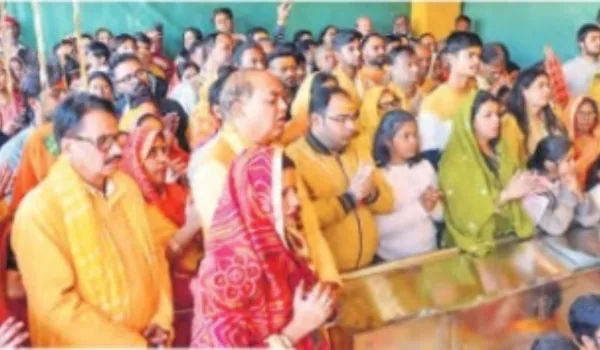 1100 किलो मिर्ची से बगलामुखी महायज्ञ, देश-विदेश से आए भक्त