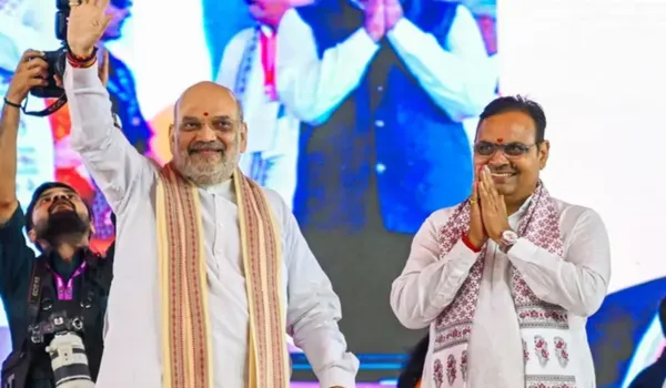 शाह ने की मुख्यमंत्री भजनलाल के काम-काज की खुलकर तारीफ