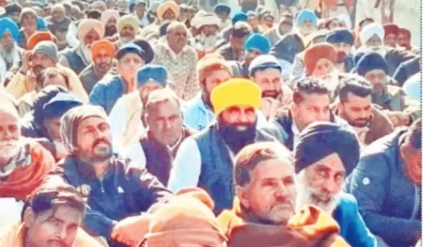 नहरबंदी के विरोध में किसानों का पड़ाव, आंदोलन का ऐलान