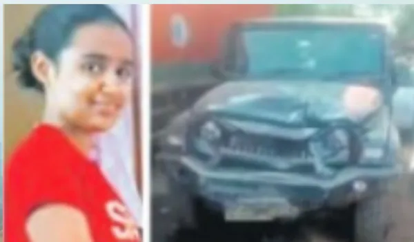 तेज रफ्तार थार की टक्कर से किशोरी की मौत