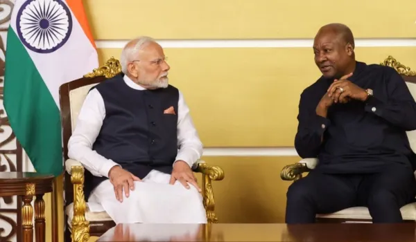 घाना की विकास यात्रा में सह-यात्री है भारत: मोदी