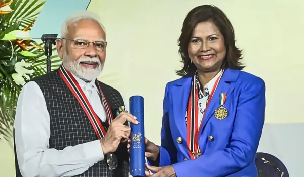 मोदी को त्रिनिदाद-टोबैगो का सर्वोच्च नागरिक सम्मान