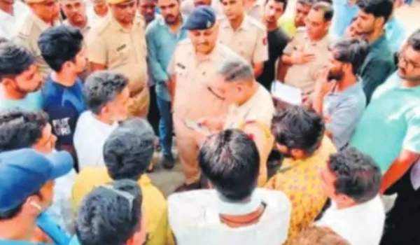 स्कॉर्पियो की टक्कर से एक जने की मौत, परिजनों का हंगामा