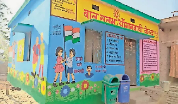 आंगनबाड़ी केंद्र: 63 जिलों में आधे से अधिक बच्चे छोटे कद के
