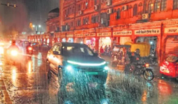 13 दिन बाद जयपुर में झमाझम, प्रदेशभर में बारिश का अलर्ट
