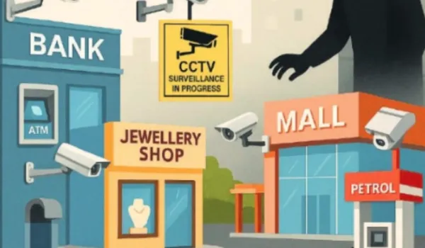 क्राइम कंट्रोल के लिए पब्लिक प्लेस पर CCTV लगाना जरूरी