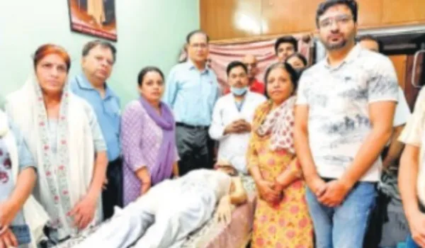 देहदान कर रचा 'सेवा' का आखिरी 'अध्याय'