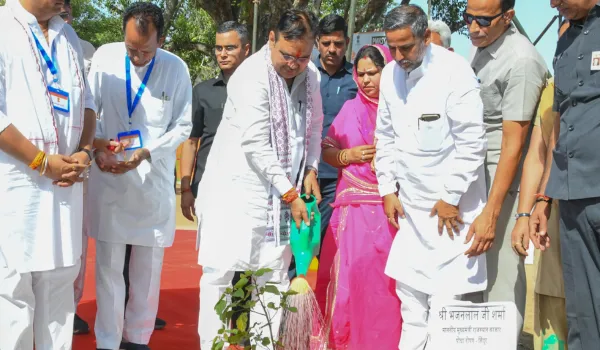 जल का कोई विकल्प नहीं, इसका संरक्षण हमारी जिम्मेदारी: सीएम