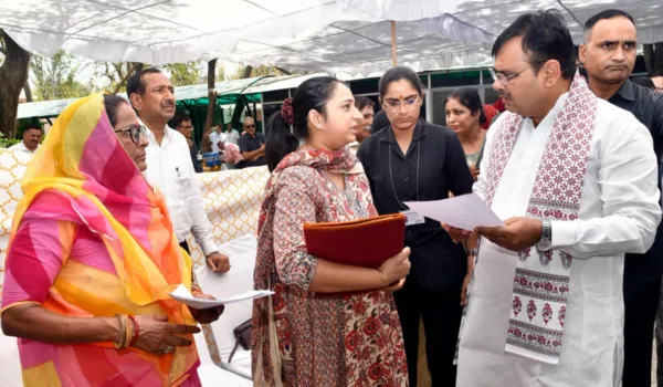मुख्यमंत्री भजनलाल शर्मा ने सुनी आमजन की पीड़ा