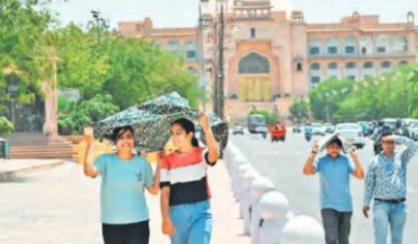 जयपुर में भीषण गर्मी ने झुलसाया... पारा @ 44° के पार