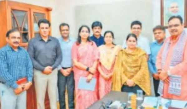 RAS एसोसिएशन प्रतिनिधियों ने की मुख्यमंत्री से मुलाकात