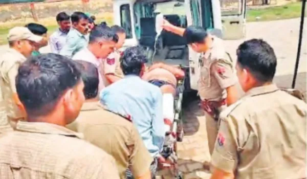 पुलिस और गो तस्करों के बीच मुठभेड़... एक तस्कर की मौत