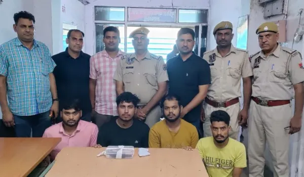 मुंबई-भरतपुर गैंग के चार बदमाशों को किया अरेस्ट