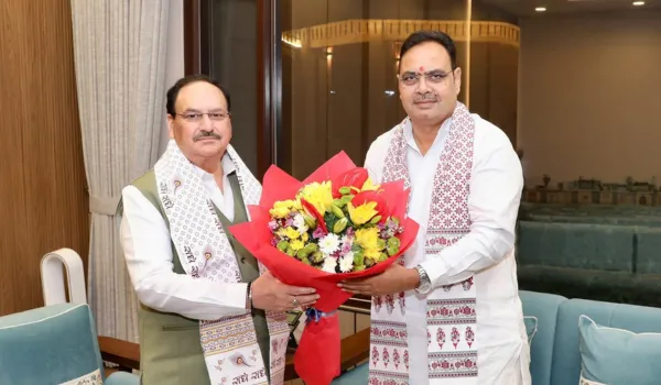 नीति आयोग में CM भजनलाल ने रखा 'विकसित राजस्थान-2047' का विजन