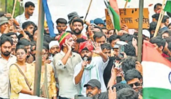 शहीद स्मारक पर सीजेपी संस्थापक को जड़े थप्पड़